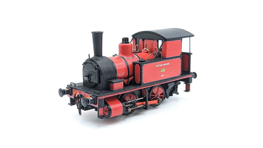OO/4mm - Fletcher Jennings & Co, "Captain Baxter"