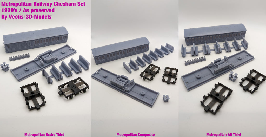 OO/4mm - Ashbury, Metropolitan Railway