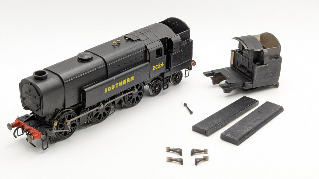 OO/4mm - Bulleid, Q1 Tank Kit (Never-Waser)