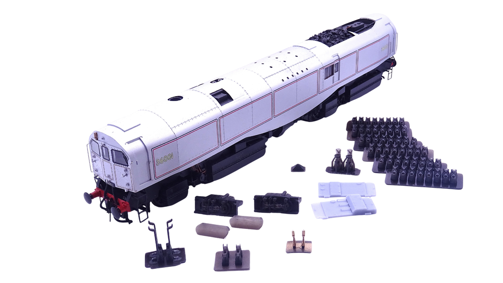 OO/4mm - KR Models, Bulleid Leader details