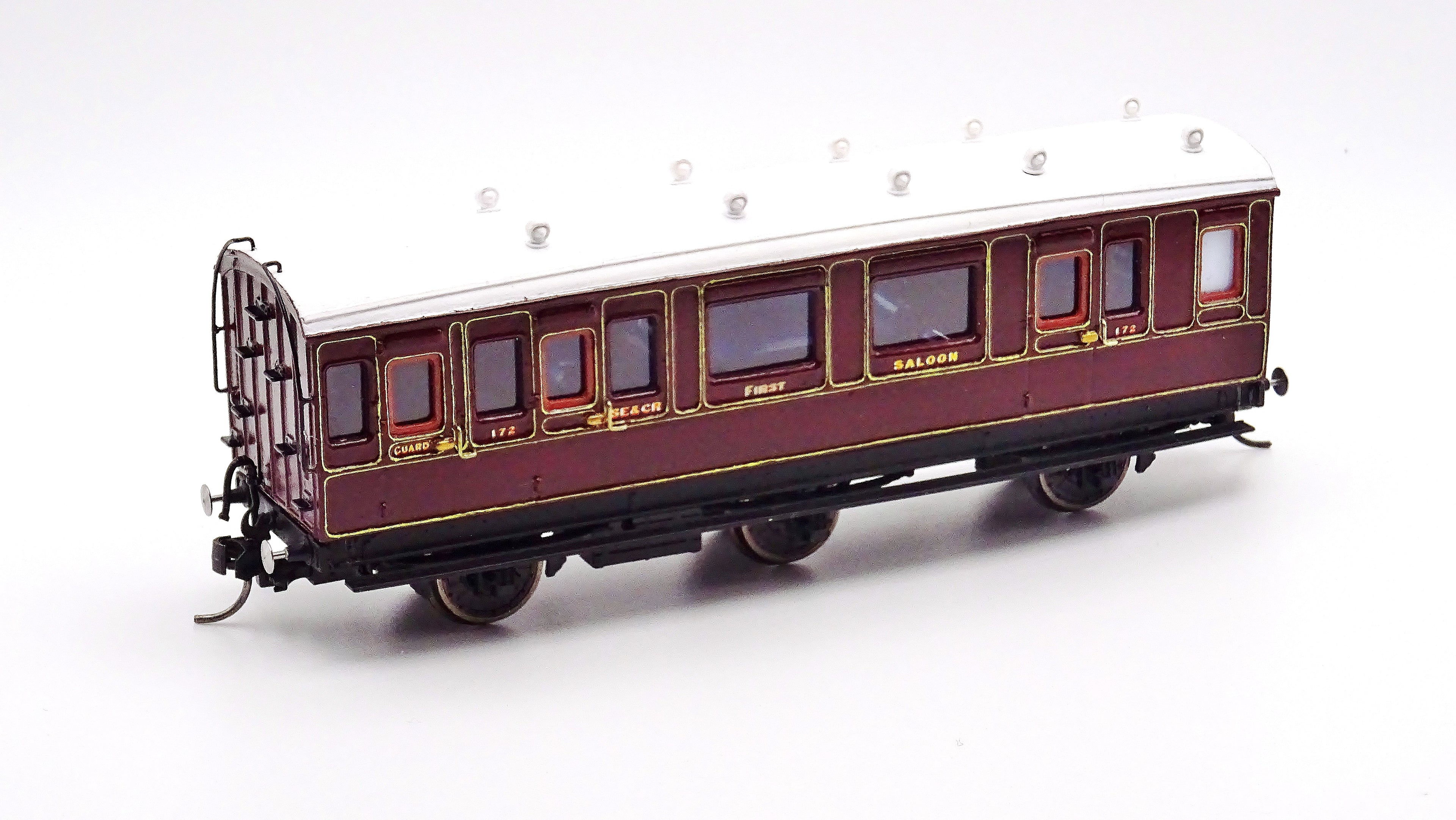OO/4mm - SER, Family/First Saloon